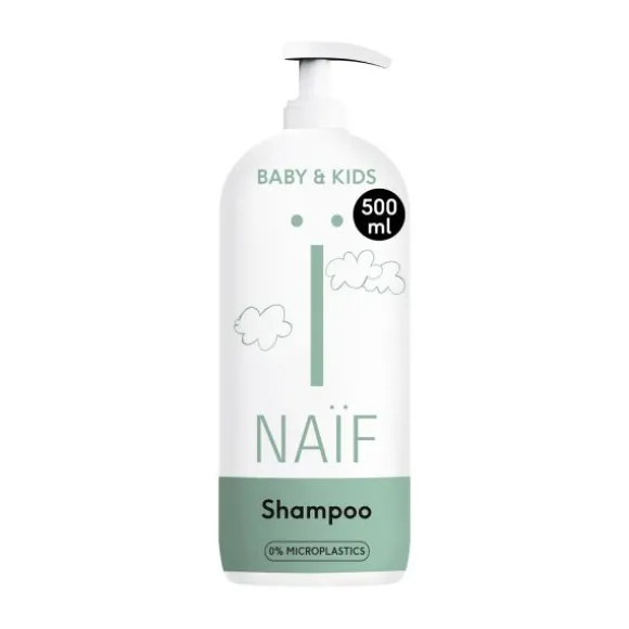 Naïf Voedende Shampoo Voor Baby & Kids 500 ml