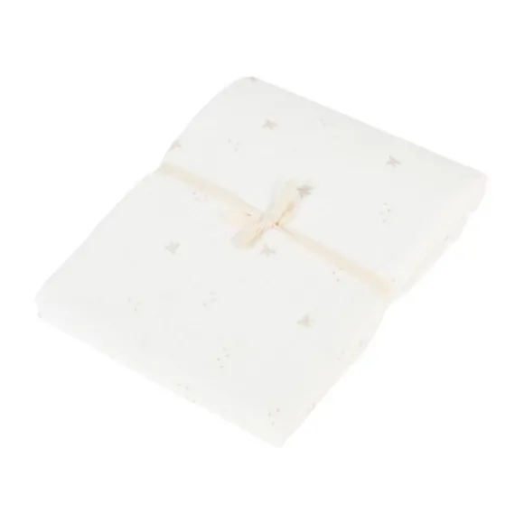 Nanami Bird Ledikantlaken - 100 x 135 cm - Off White