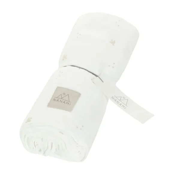 Nanami Bird Swaddle - 100 x 135 cm - Off White