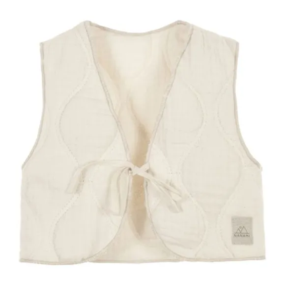 Nanami Bodywarmer - Wave Bio Cotton - 62/68