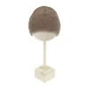Nanami Hat Newborn – Merino Wol – Brown