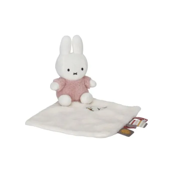 Nijntje Fluffy Knuffeldoekje - Pink