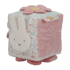 Nijntje X Little Dutch Lucky Soft Activiteitenkubus - Blossom