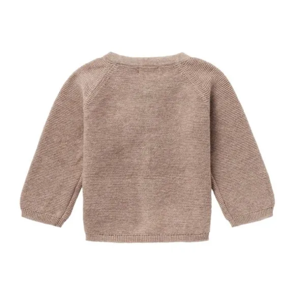 Noppies Naga Knit Vestje Taupe Melange Mt. 62