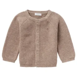 Noppies Naga Knit Vestje Taupe Melange Mt. 62