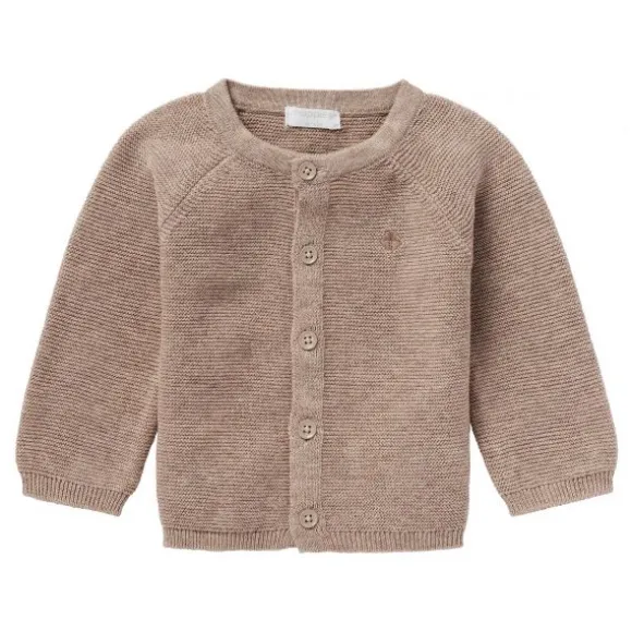 Noppies Naga Knit Vestje Taupe Melange Mt. 62
