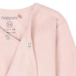 Noppies Narellan Lange Mouwen Romper - Rose Smoke - Mt. 56