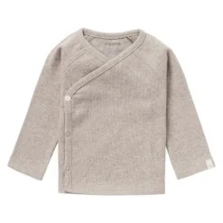 Noppies Rib Nanyuki Shirt Taupe Melange Mt. 44
