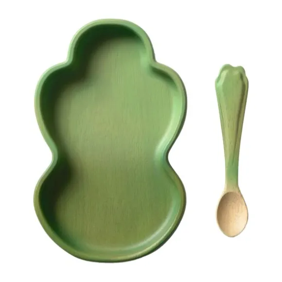 Oli & Carol Kendall The Kale-Leek Plate Set