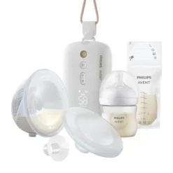 Philips Avent Borstkolf - Handsfree Enkelzijdig + Melkbewaarzakje