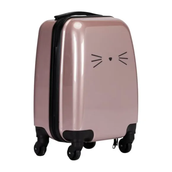 Puck Kinderkoffer Roze 39 cm