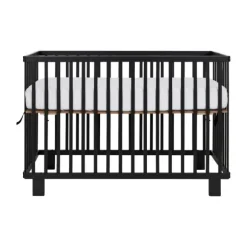 Puck Ledikant 60x120 Inklapbaar - Zwart