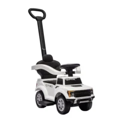 Puck Loopauto Ford F150 met Duwstang - Wit