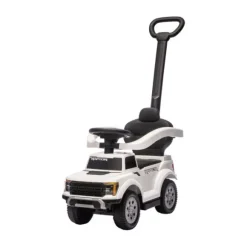 Puck Loopauto Ford F150 met Duwstang - Wit
