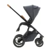 Qute Q‑Rider Plus Kinderwagen 4-in-1 ‑ Denim Blue | Kidsriver Curve Autostoel ‑ Black | Kidsriver Isofix Base