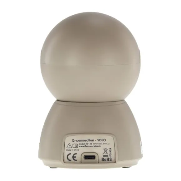 Qute Wifi Babyfooncamera - Q-Connection Solo - Zand