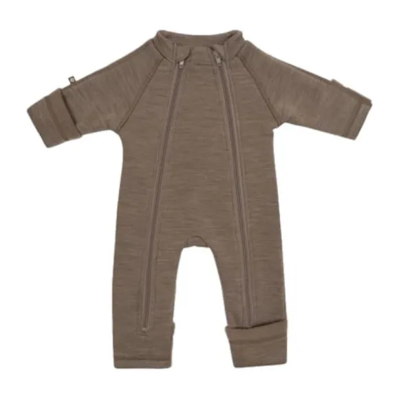 Smallstuff Jumpsuit - Wol - Mt. 68 / 74 - Nature