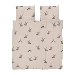 Snurk Bunny Dekbedovertrek – 200 x 200/220 cm – Beige