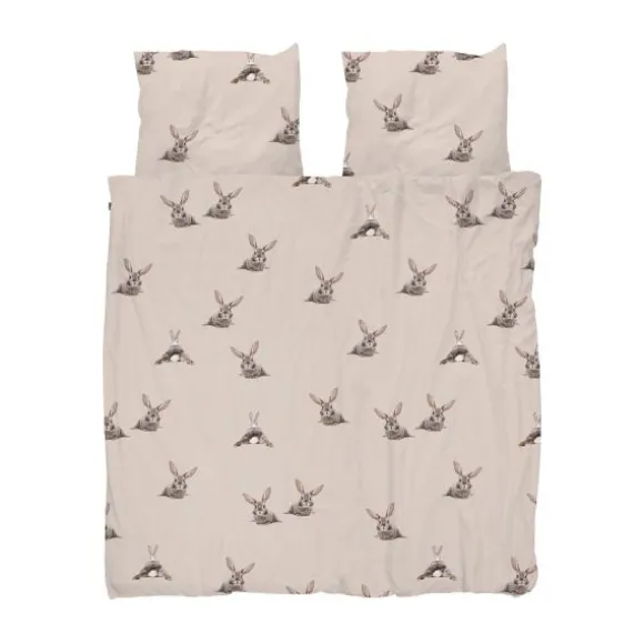 Snurk Bunny Dekbedovertrek – 200 x 200/220 cm – Beige