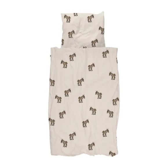 Snurk Dekbedovertrek - Donkeys - 140x200/220 cm - Inclusief 1 Kussensloop