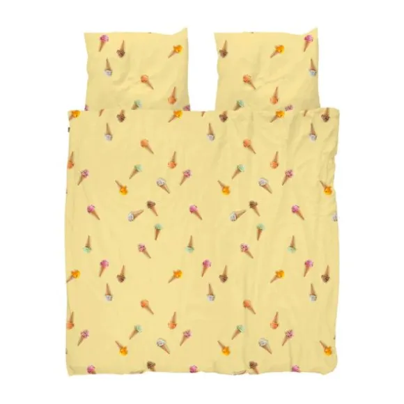 Snurk Dekbedovertrek - Scoops & Sunshine - 200x200/220 cm