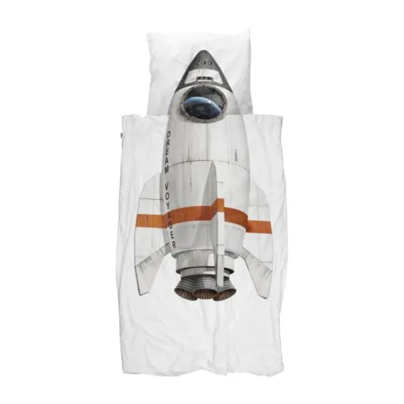 Snurk Rocket Dekbedovertrek 140 x 200/220 cm