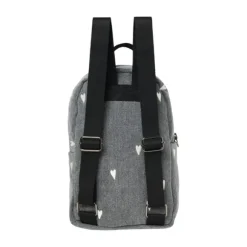 Studio Noos Mini Rugzak - Denim Grey Hearts