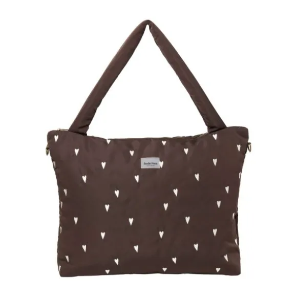 Studio Noos Puffy Luiertas - Brown Hearts