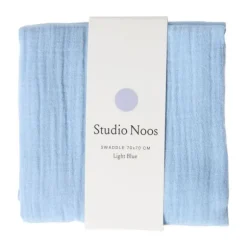 Studio Noos Swaddle - Light Blue - 70x70 cm