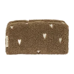 Studio Noos Teddy Hearts Etui - Brown