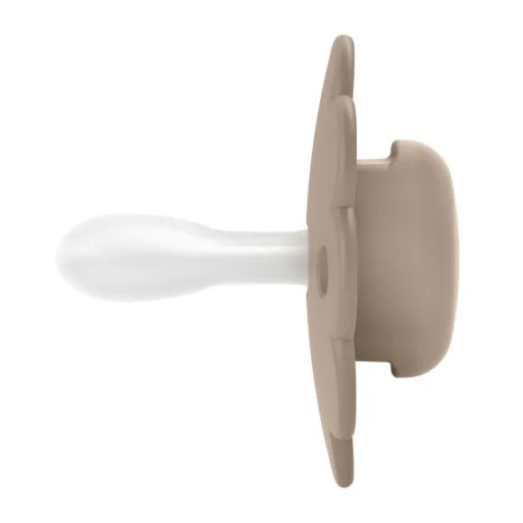 Suavinex Wonder SX Pro Fopspeen Symmetrisch - 6-18Mnd - Raw Umber