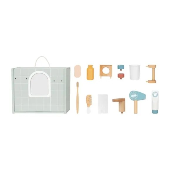 Tooky Toy Badkamer Speelset - Hout