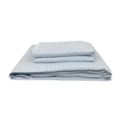 Town & Country Newport Dekbedovertrek - 200 x 220 cm - Stripe - Blue