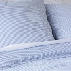 Town & Country Newport Dekbedovertrek - 200 x 220 cm - Stripe - Blue