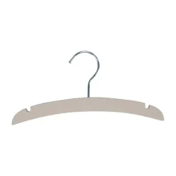 TWF Kledinghanger - 3 Stuks - Hout Clay