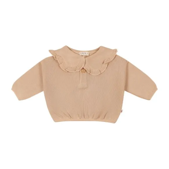 UAUA Bib Sweater - 3-6 Mnd - Rosado