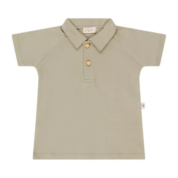 UAUA Polo T-Shirt Korte Mouwen - 3-6 Mnd - Oceano