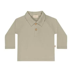 UAUA Polo T-Shirt Lange Mouwen - 3-6 Mnd - Oceano