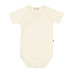 UAUA Romper Korte Mouwen Crema 0-1 mnd