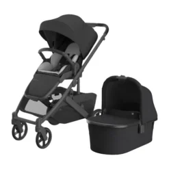 UPPAbaby Cruz V3 Kinderwagen Jake + UPPAbaby Cruz Autostoel Adapters + Baby-Safe Pro Autostoel - Pitch Black