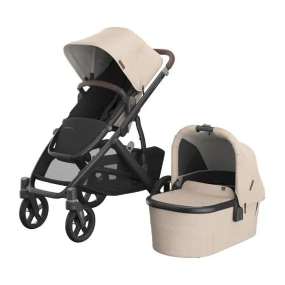 UPPAbaby VISTA V3 Kinderwagen 4-in-1 - Liam | Cybex Cloud T Plus Autostoeltje | Cybex Base T