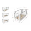 Vipack Babybed - Forrest Beuk - 60 x 120 cm - Wit