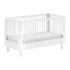 Vipack Forrest Babybed Met Ombouw - 70 x 140 cm - Beuk Wit