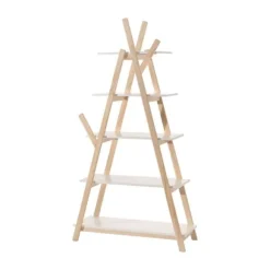 Vipack Kiddy Boekenkast Wit / Naturel