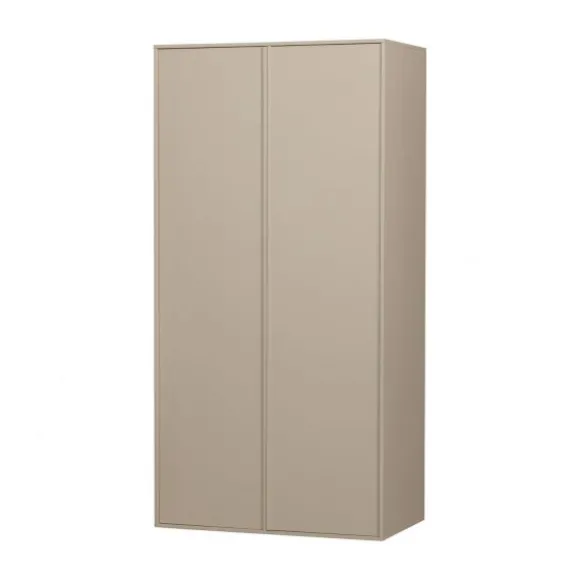 VT Wonen Daily Kast 2-Deurs - 200 x 100 cm - Dakargrau