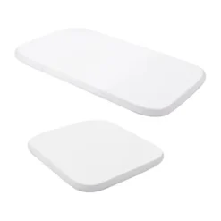 Waldin Hoeslaken Set - W2 - Wit - Voor 7-in-1 Babybedje