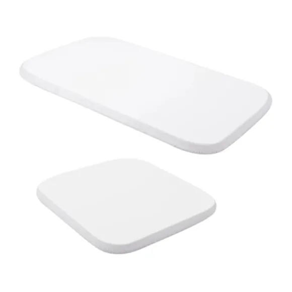 Waldin Hoeslaken Set - W2 - Wit - Voor 7-in-1 Babybedje