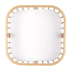 Waldin Hoeslaken Set - W2 - Wit - Voor 7-in-1 Babybedje