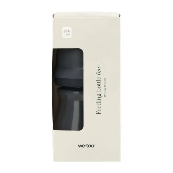 We-Too Fles PP - 160 ml - Black