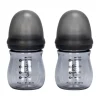 We-Too Standaardfles PPSU - 160 ml - Black - 2-pack